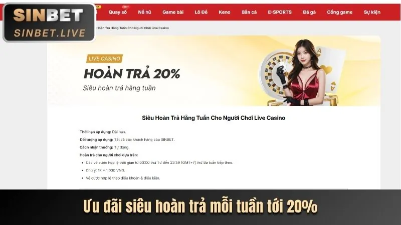 Hình ảnh tượng trưng cho chương trình hoàn trả thể thao hàng tuần của V9BET, với biểu tượng tiền và các môn thể thao